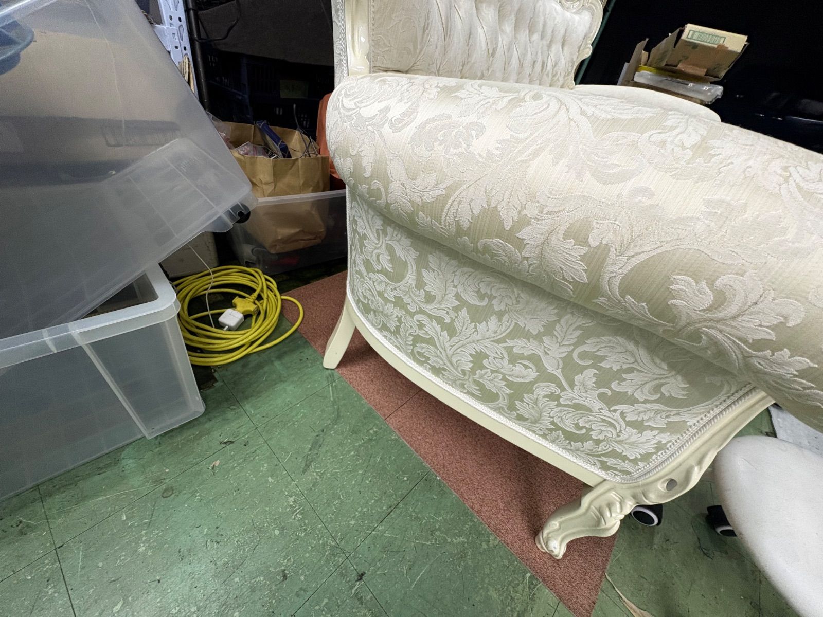 イタリア家具 2人がけソファ - メルカリ