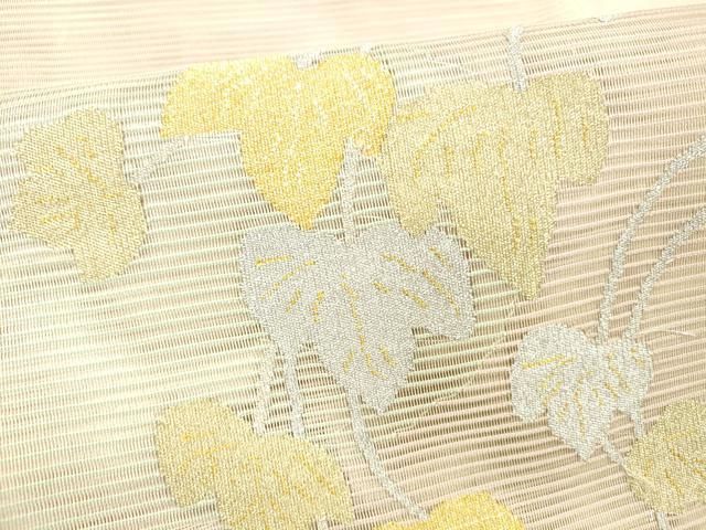 平和屋着物○太鼓柄袋帯 綴れ 霞文 金銀糸 正絹 逸品 CABB5794hy 平和