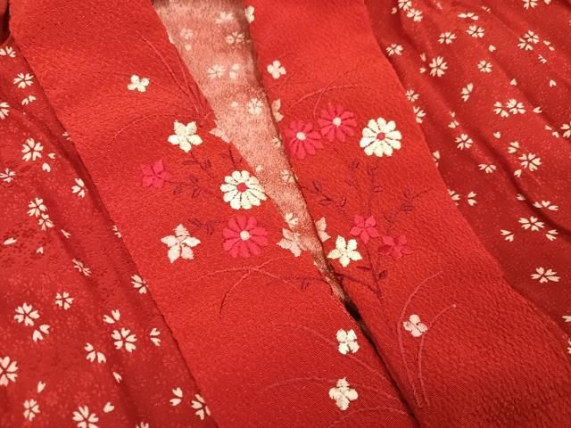 平和屋着物○ファッションデザイナー 花井幸子 振袖用長襦袢 無双