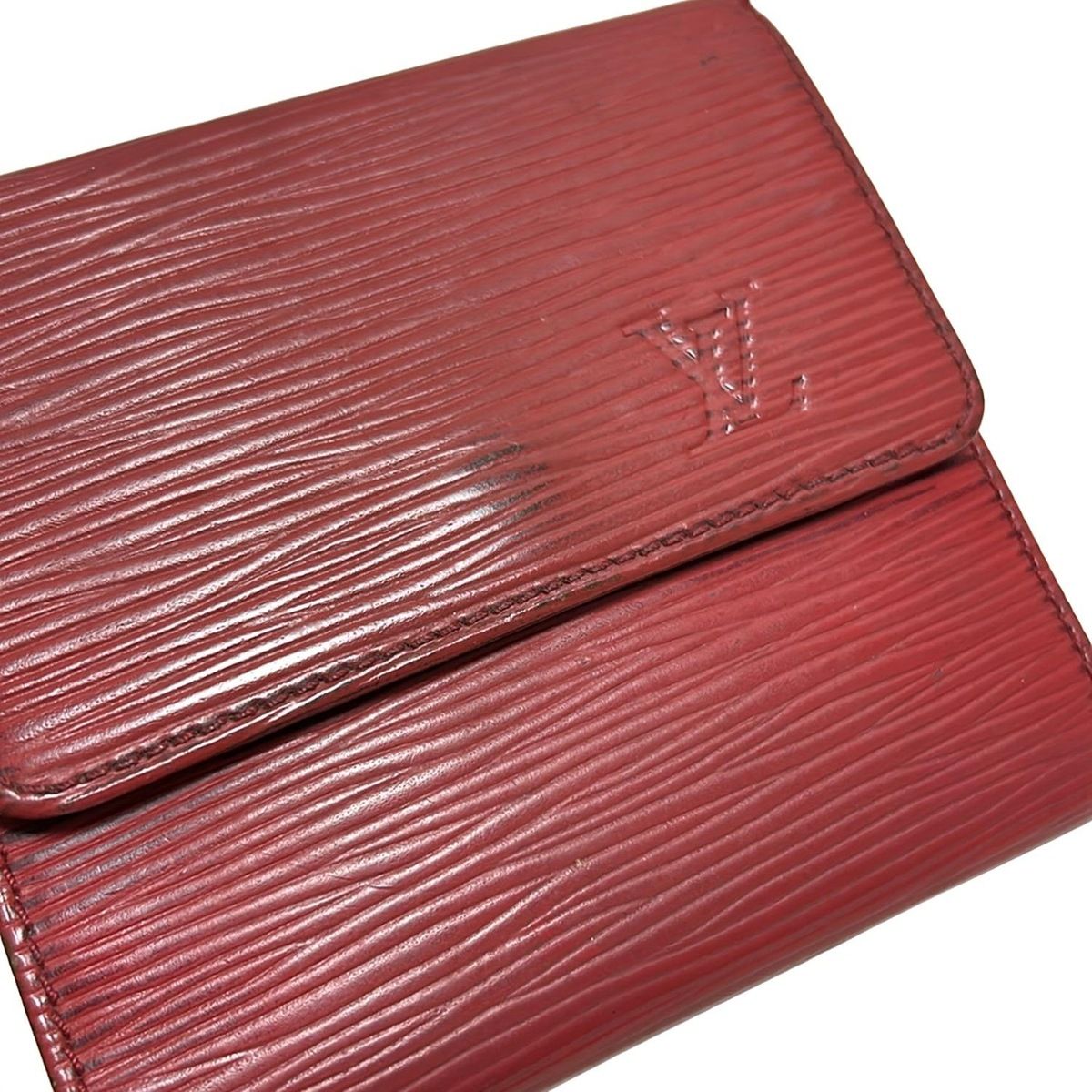 LOUIS VUITTON(ルイヴィトン) Wホック財布 エピ ポルトモネビエカルト