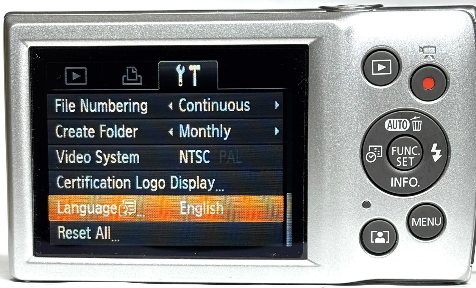 デジタルカメラ Canon IXY 200 PC2333 Canon IXY 200 PC2333 HD 20MP 8x デジタルカメラ silver 基本動作確認