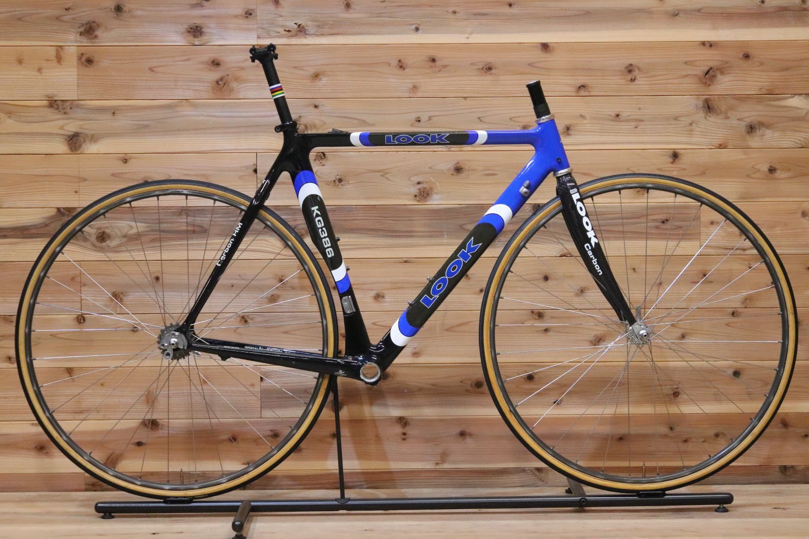 ルック LOOK KG386 カーボン ロードバイク フレームセット TUホイール