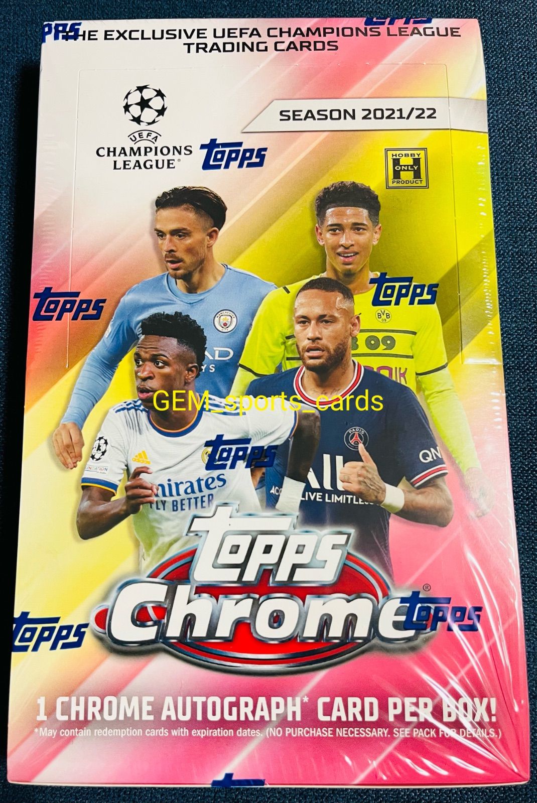 新品未開封 3Boxセット】2021-22 TOPPS CHROME UEFA Champions League