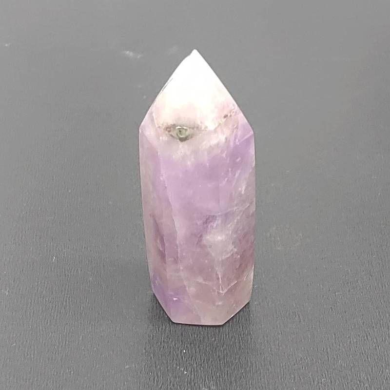 203:【高品質アメジスト】ポイント 六角柱 42mm 15g 天然石 原石 一点