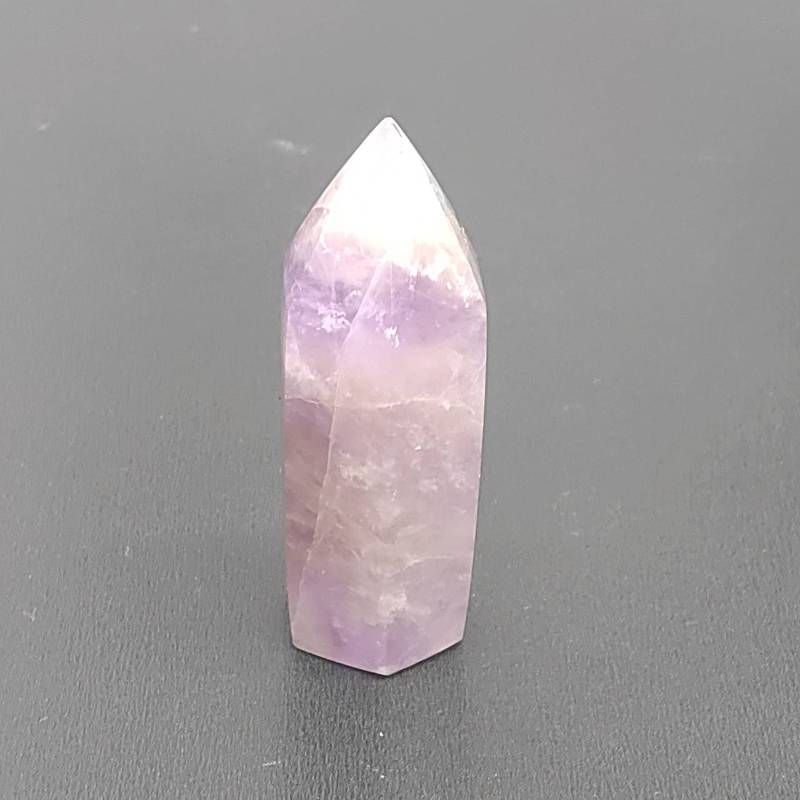 203:【高品質アメジスト】ポイント 六角柱 42mm 15g 天然石 原石 一点