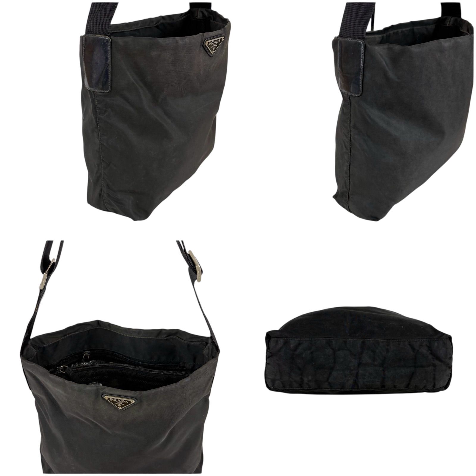 セール中 PRADA プラダ トライアングルロゴ ワンショルダーバッグ