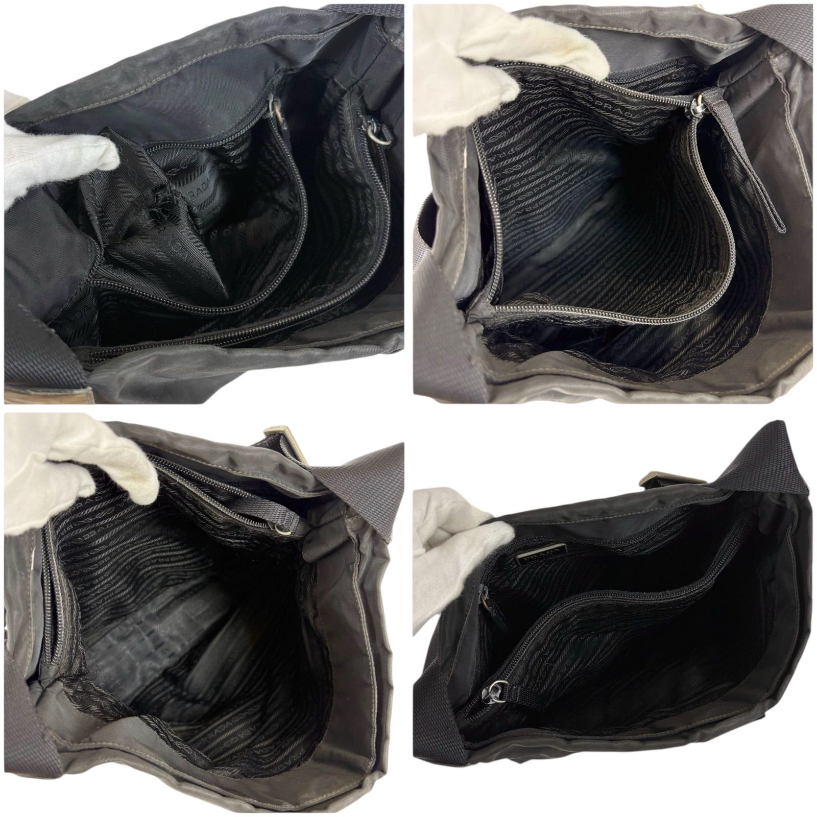 セール中 PRADA プラダ トライアングルロゴ ワンショルダーバッグ