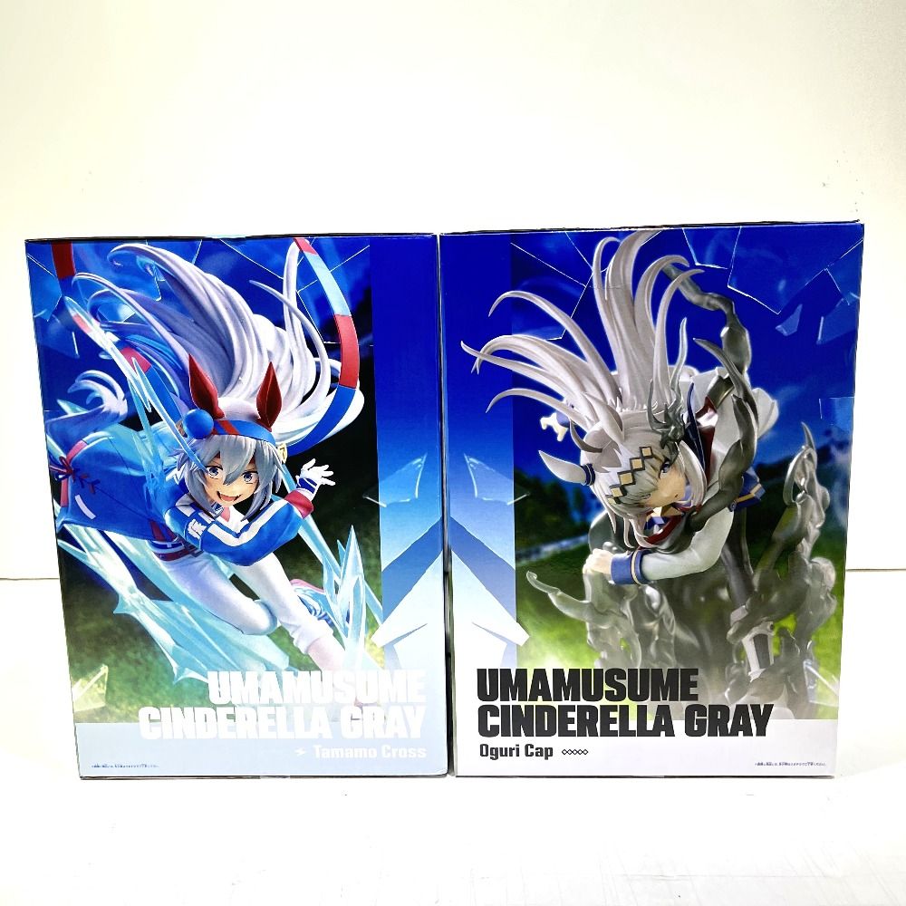 ウマ娘 シンデレラグレイ EVOLVE タマモクロス オグリキャップ 8点セット 06w15861 ウマ娘シンデレラグレイ BANPRESTO EVOLVE オグリキャップ