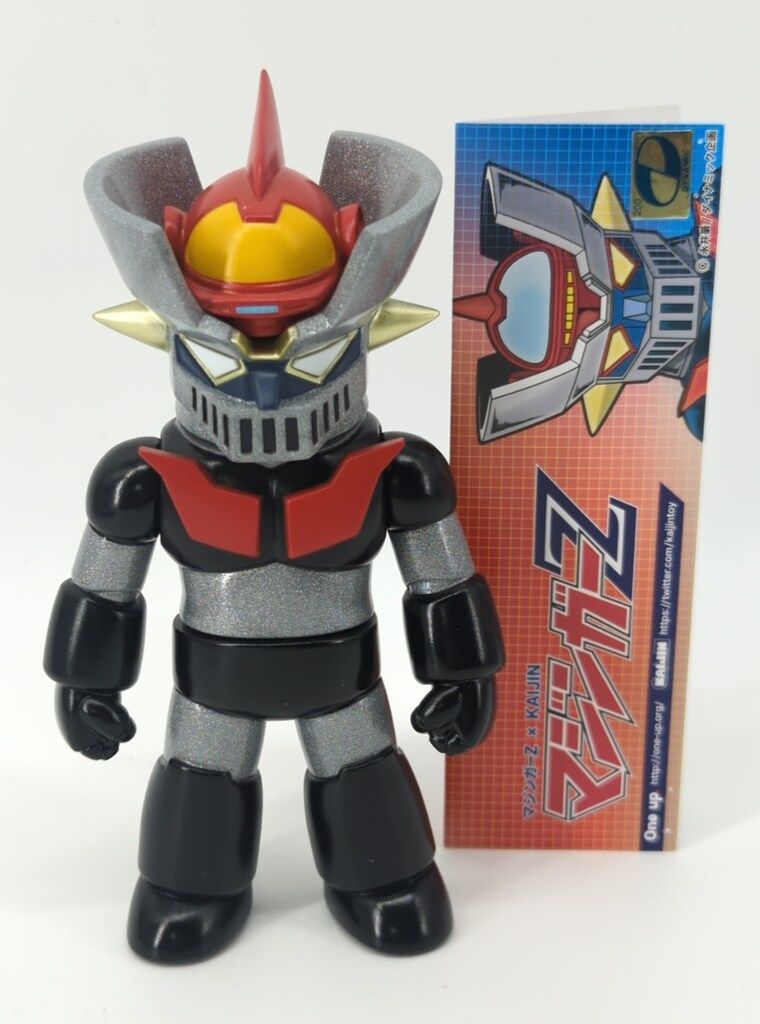 KAIJIN グレートマジンガー　mazinger シルバーラメ Yahoo!オークション - KAIJIN x One up. グレートマジンガー シルバー