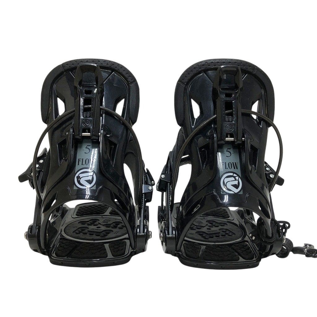FLOW スノーボード ビンディング ホワイト/ブラック　FIVE Lサイズ スノーボード ビンディング FLOW FLOW スノーボード ビンディング