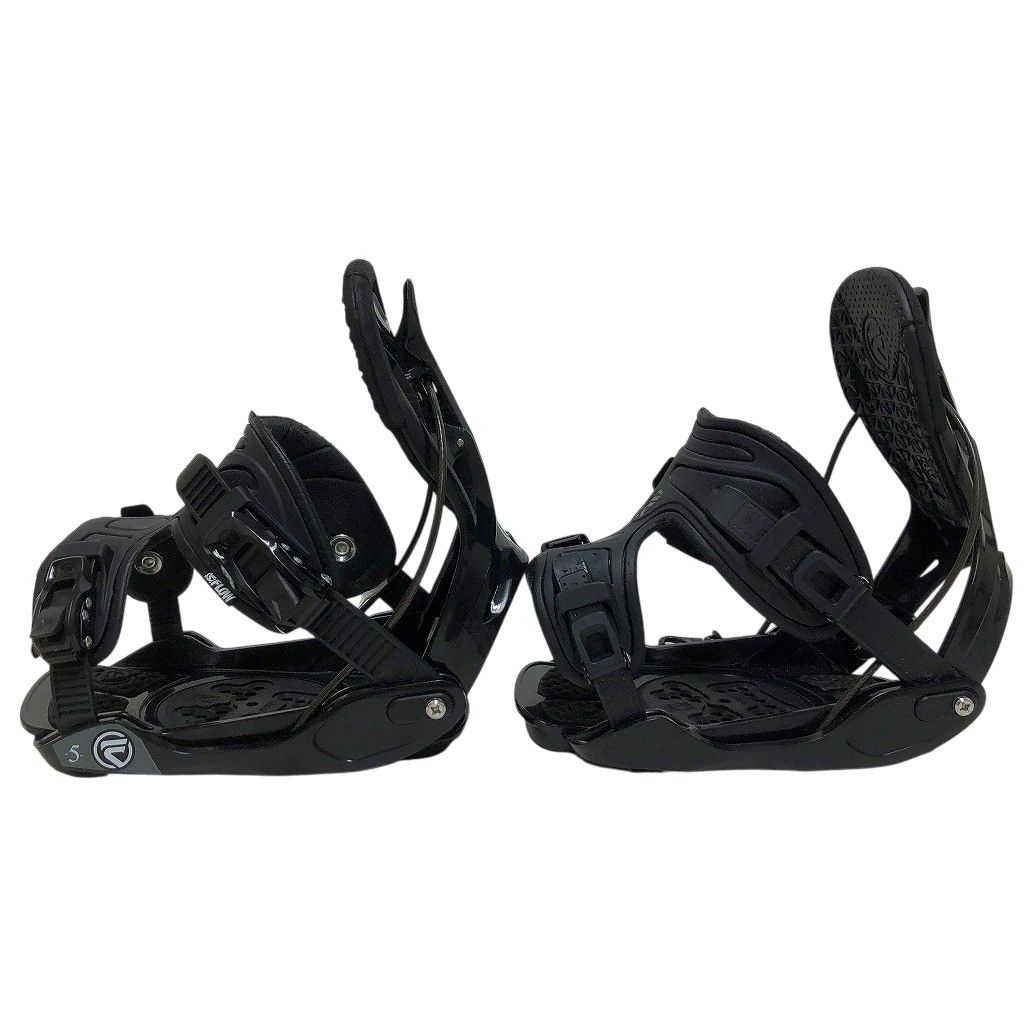 FLOW スノーボード ビンディング ホワイト/ブラック　FIVE Lサイズ スノーボード ビンディング FLOW FLOW スノーボード ビンディング