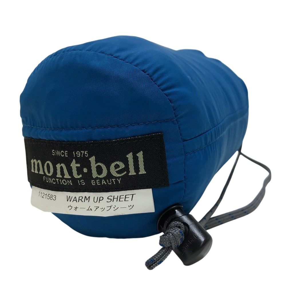mont bell モンベル ウォームアップシーツ 1121583 - メルカリ