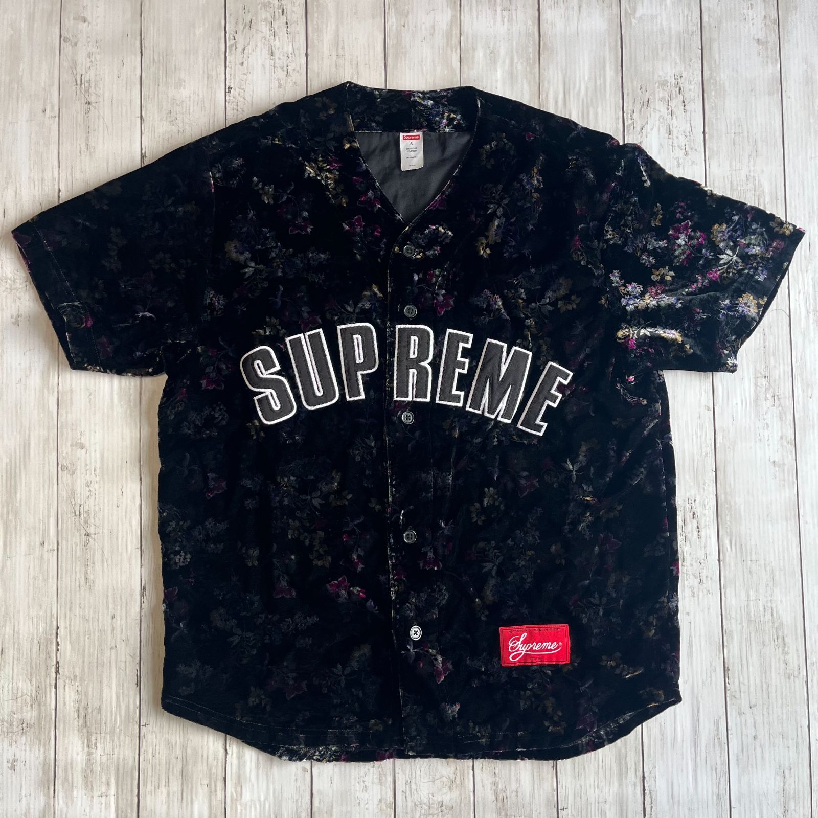 supreme シュプリーム floral velour BB フラワーベロア ベースボール 