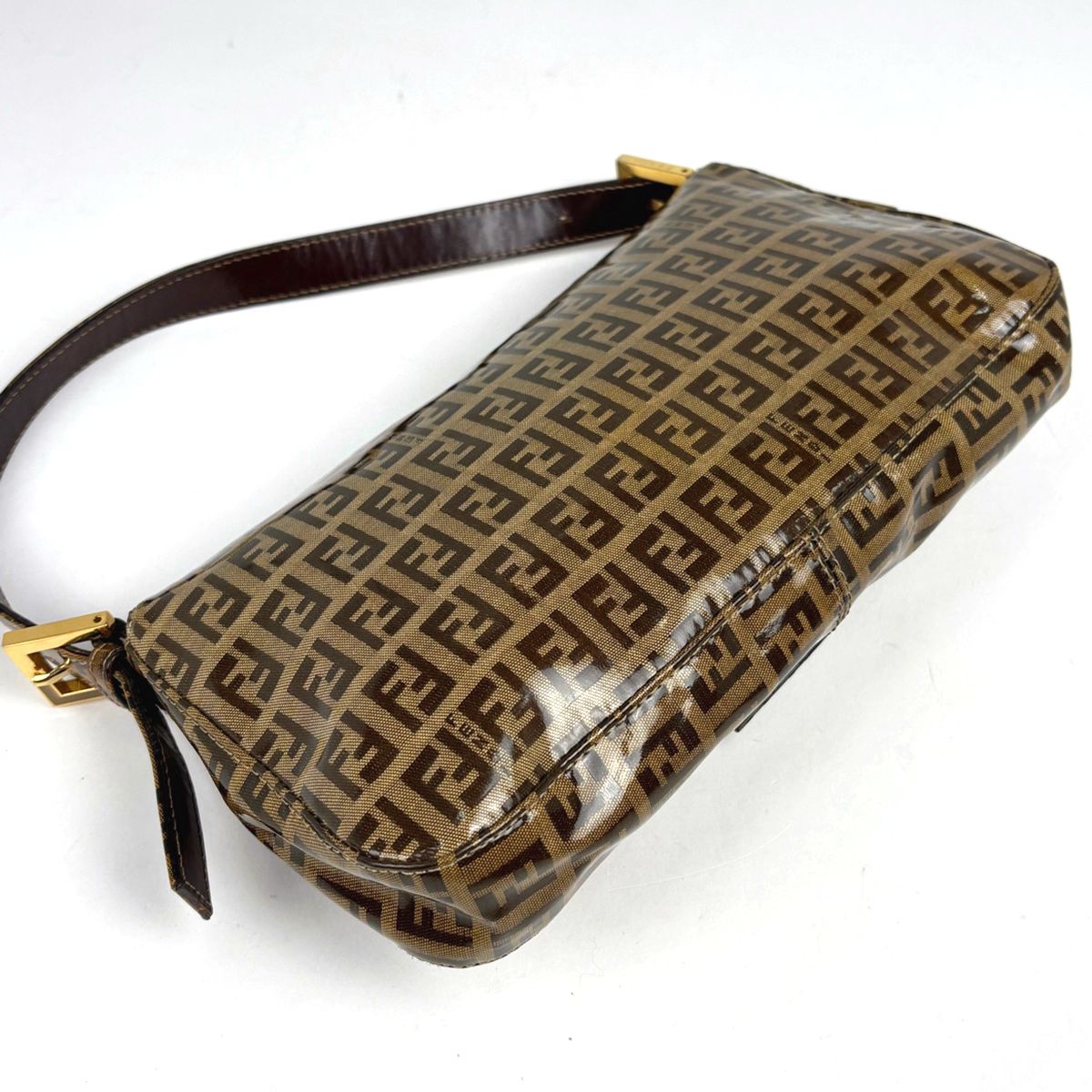 フェンディ FENDI ズッキーノ柄 マンマバゲット ハンドバッグ ワン