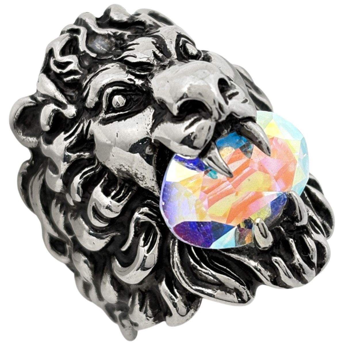 グッチ GUCCI ライオンヘッド リング 指輪 レディース リング 18号