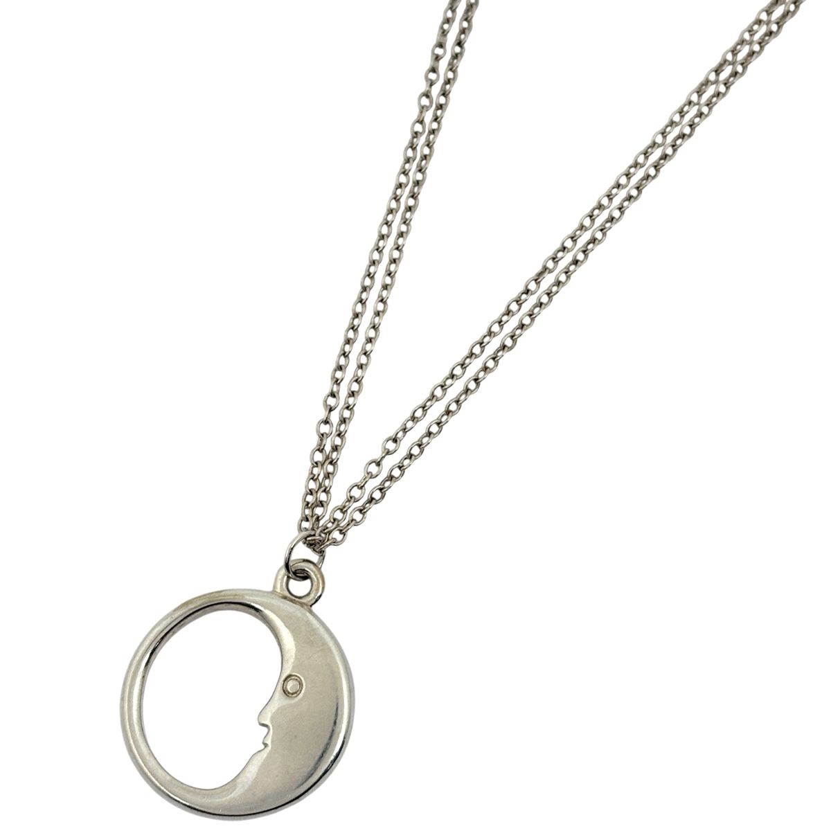 ティファニー TIFFANY&Co. マイインザムーン ネックレス 月 2連 ティファニー TIFFANY&Co. マイインザムーン ネックレス 月 2連