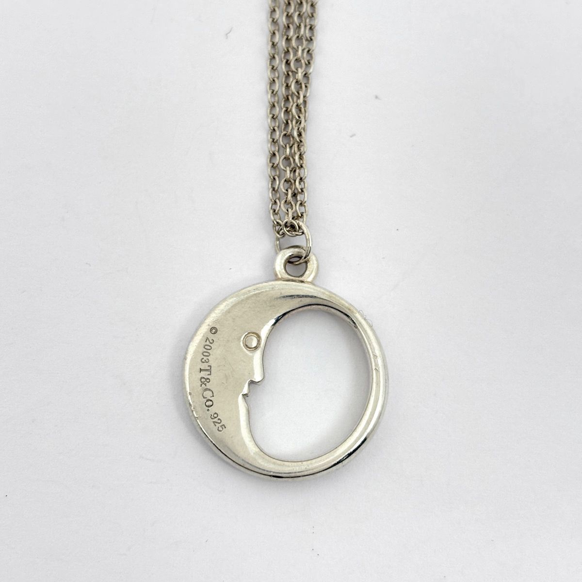 ティファニー マンインザムーン ネックレス SV925 SILVER ティファニー