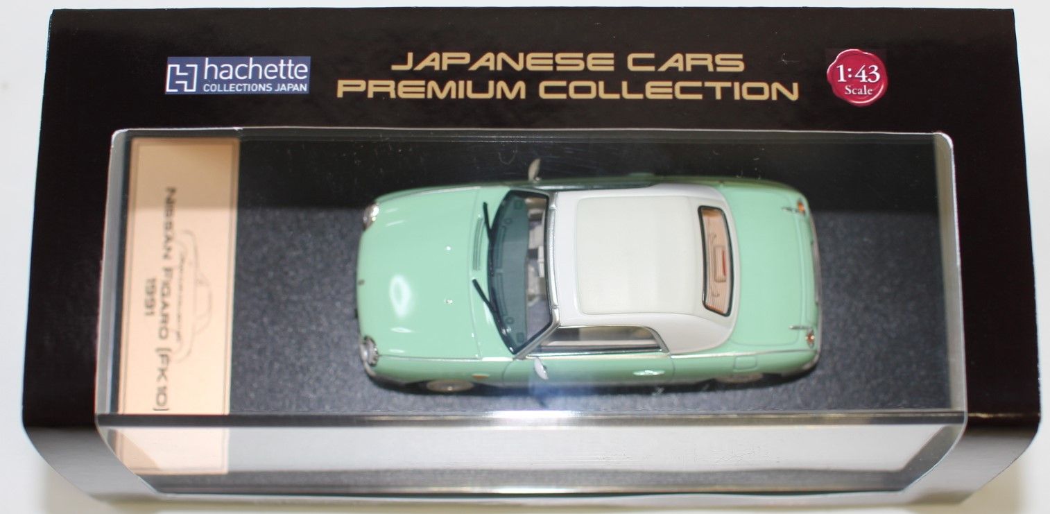 USED 1/43 国産名車プレミアムコレクション 日産 フィガロ 1991