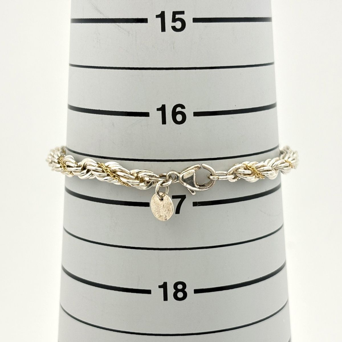 ティファニー TIFFANY&Co. ツイスト ブレスレッド スクリュー 腕輪 K18