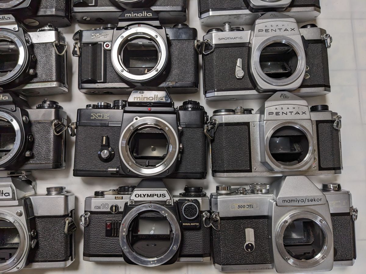 33個 まとめ売り】ジャンク カメラ まとめ 一眼レフ フィルムカメラ 