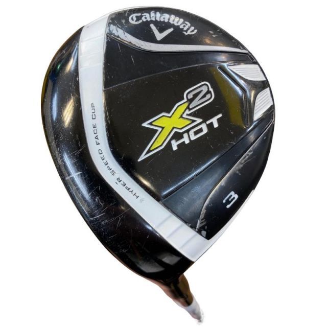 中古】 キャロウェイ X2 HOT 3W レフティ フェアウェイウッド FW X2