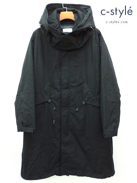 購入 P064 [人気] JOHNBULL ジョンブル モッズコート M ブラック