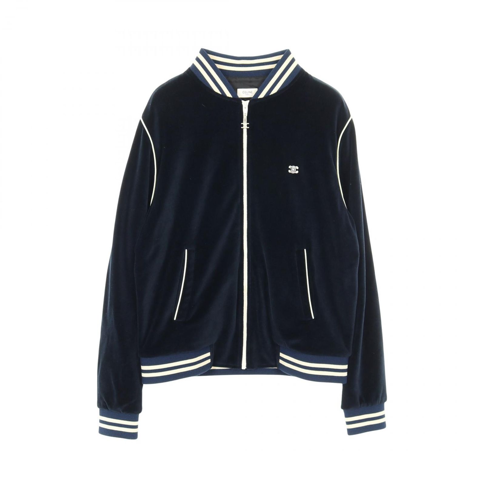 セリーヌ CELINE ブルゾン トリオンフ ベルベットジャージ テディ