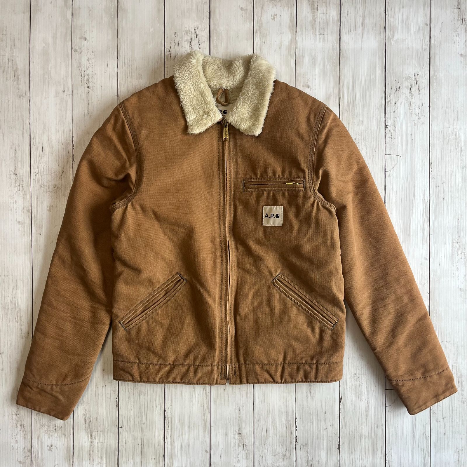 A.P.C. x Carhartt デトロイトジャケット A.P.C.× Carhartt A.P.C カーハート ボアジャケット デトロイト