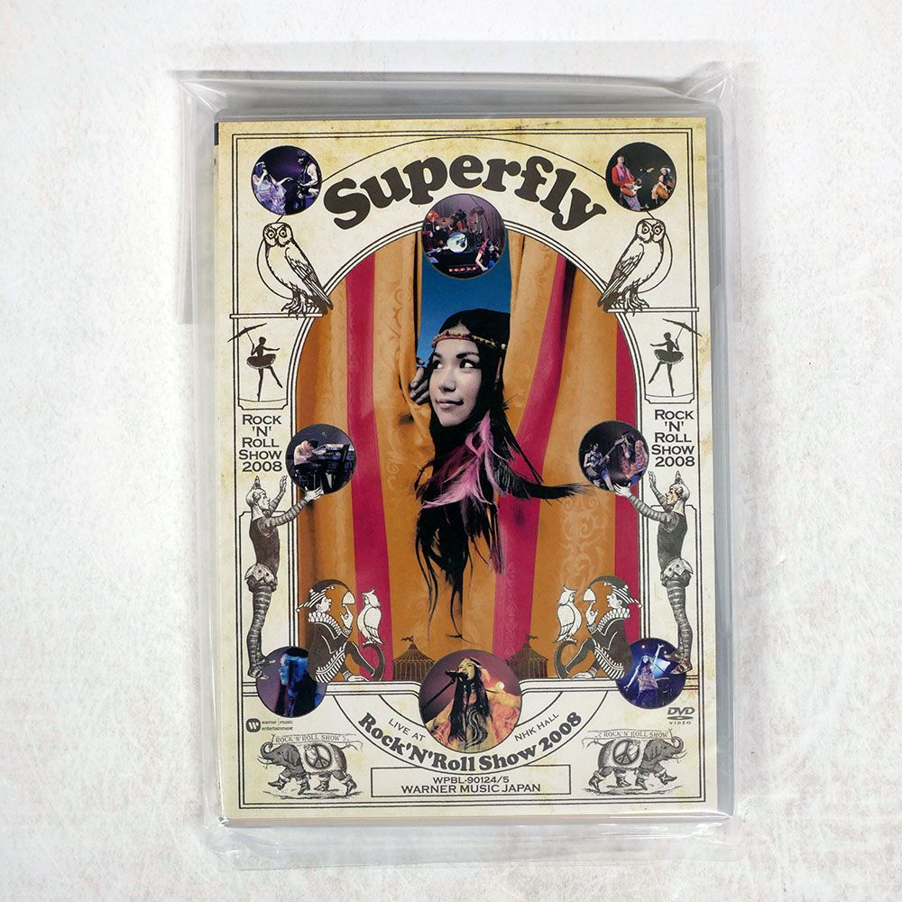 国内盤 SUPERFLY/ROCK'N'ROLL SHOW 2008/WARNER WPBL90124 DVD