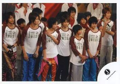 関西ジャニーズJr. WEST 公式写真　生写真 中古】生写真(ジャニーズ) 関西ジャニーズJr./集合(8人)/ライブフォト
