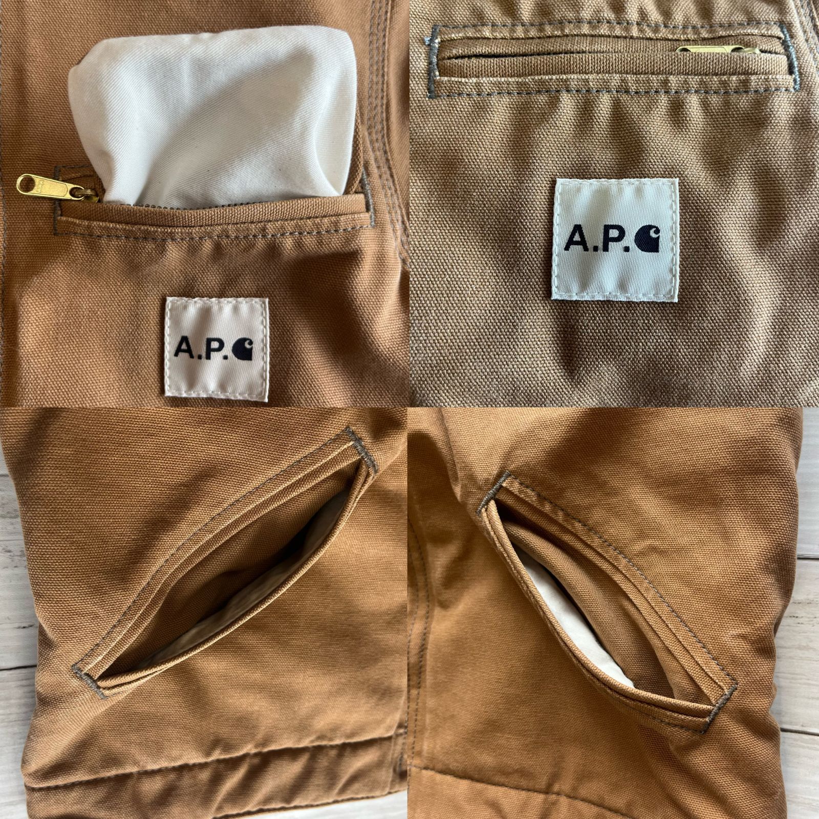 A.P.C.× Carhartt A.P.C カーハート ボアジャケット デトロイト