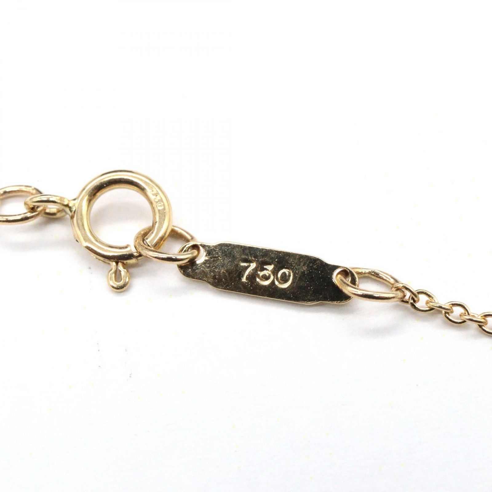 ティファニー TIFFANY＆CO ネックレス リボン ネックレス 首回り46