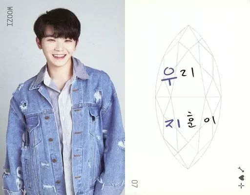 中古】コレクションカード(男性) 007：SEVENTEEN/WOOZI(ウジ)/「2018