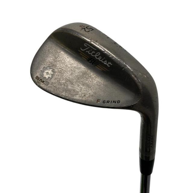 中古】 タイトリスト VOKEY SPIN MILLED SM5 ゴールドニッケル 52/12F