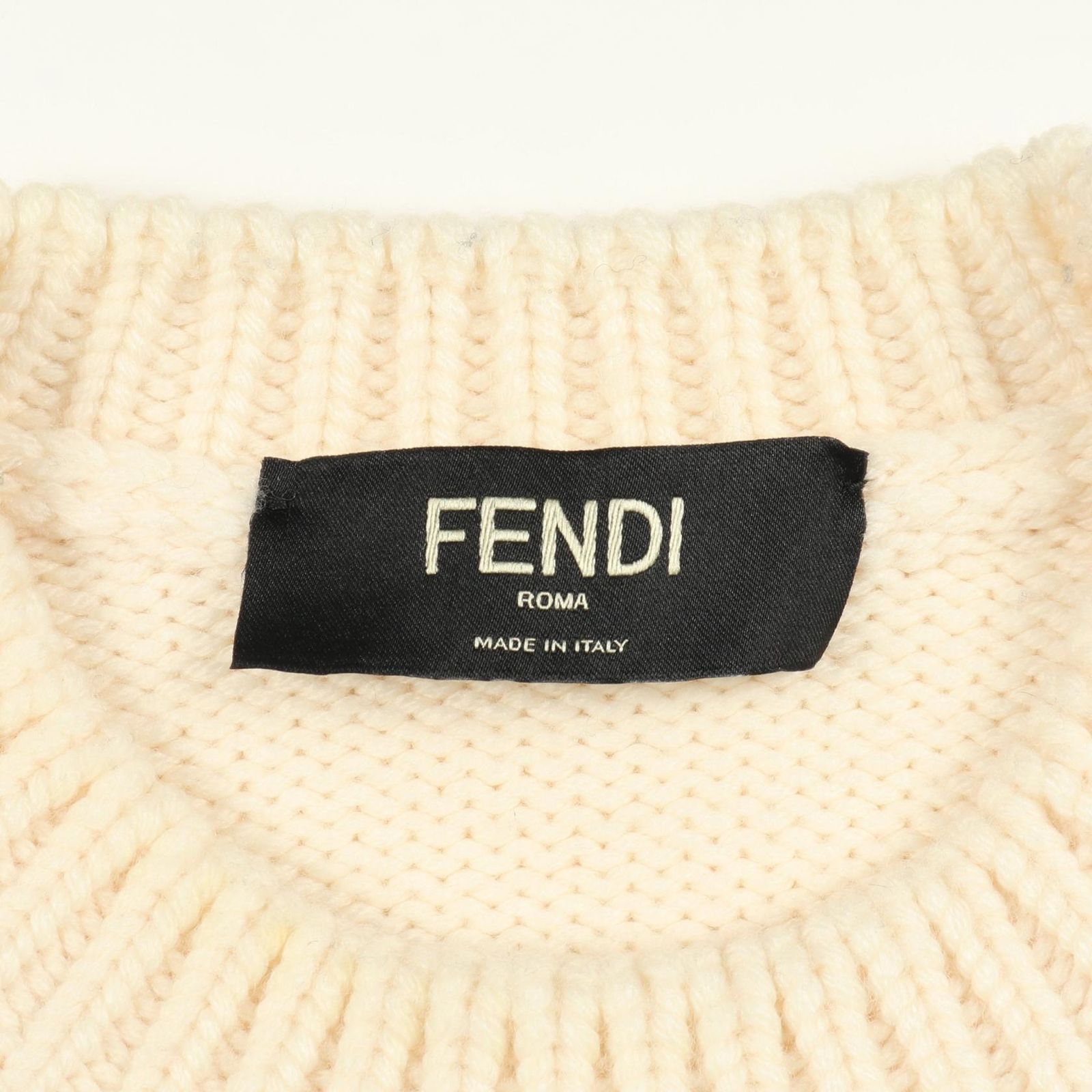 Y*K様 フェンディ ロゴ ウール ニット