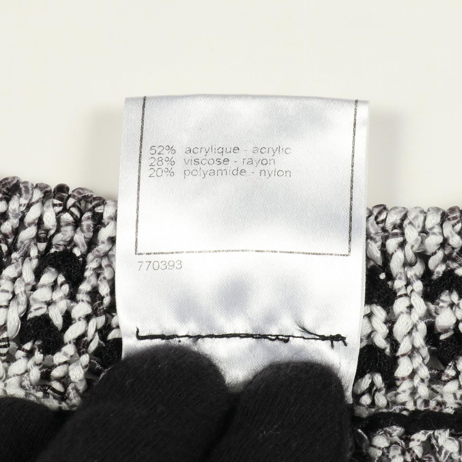 シャネル CHANEL カーディガン ココマークボタン シースルー レーヨン  