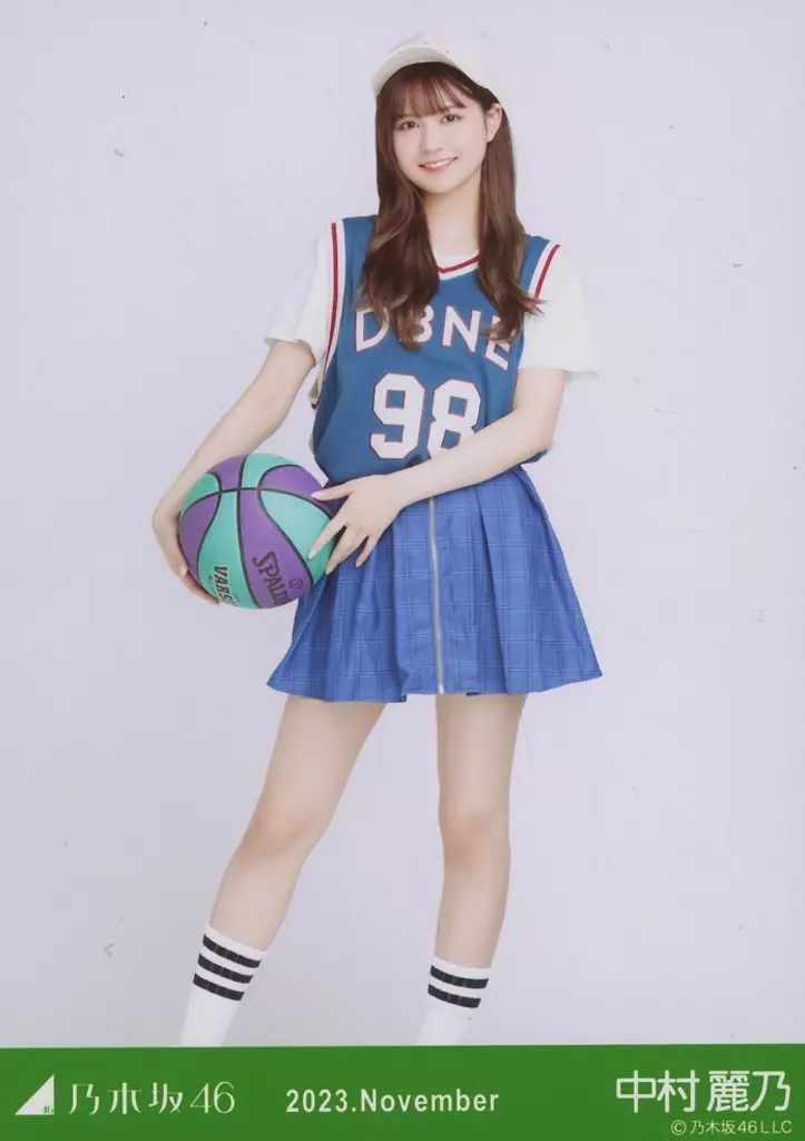 中古】生写真(乃木坂46) 中村麗乃/全身・バスケコーデ/「乃木坂46 2023