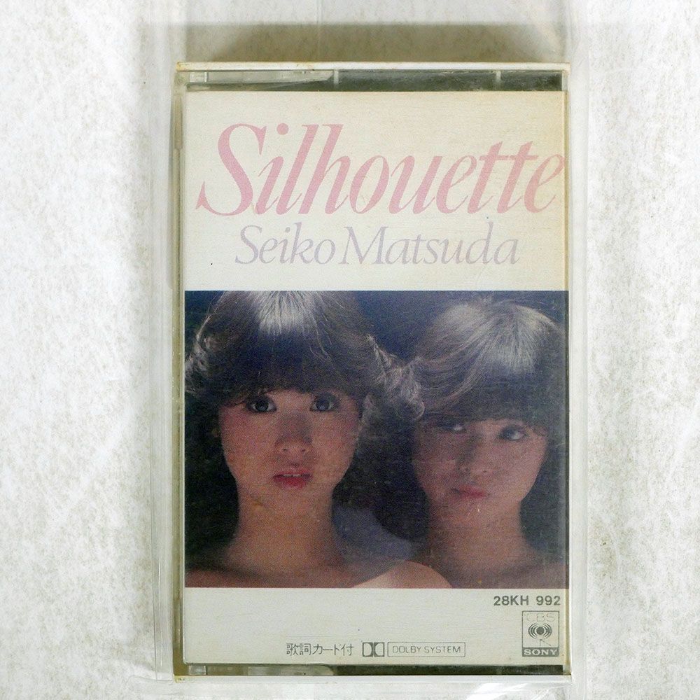 国内盤 松田聖子/SILHOUETTE = シルエット/CBS 28KH992 カセット