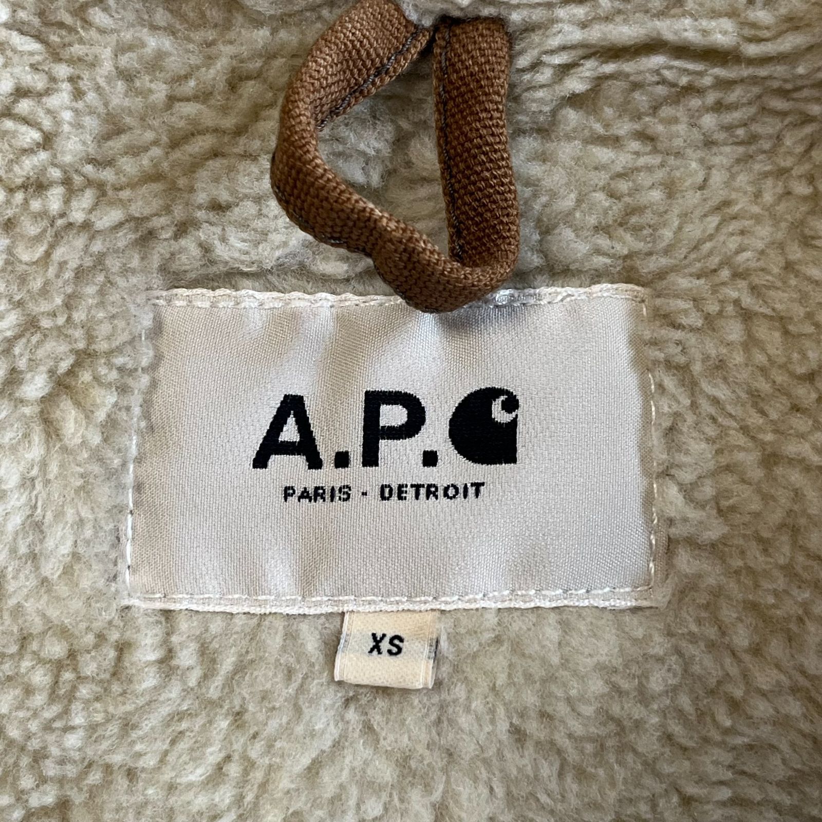 A.P.C.× Carhartt A.P.C カーハート ボアジャケット デトロイト 