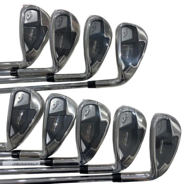 中古】 キャロウェイ ROGUE ST MAX 9S アイアンセット IR Dynamic Gold