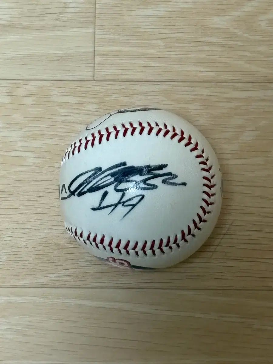 チャン・ヒョンスン　サインボール ロッテ チョン・ヒョンス サインボール - メルカリ