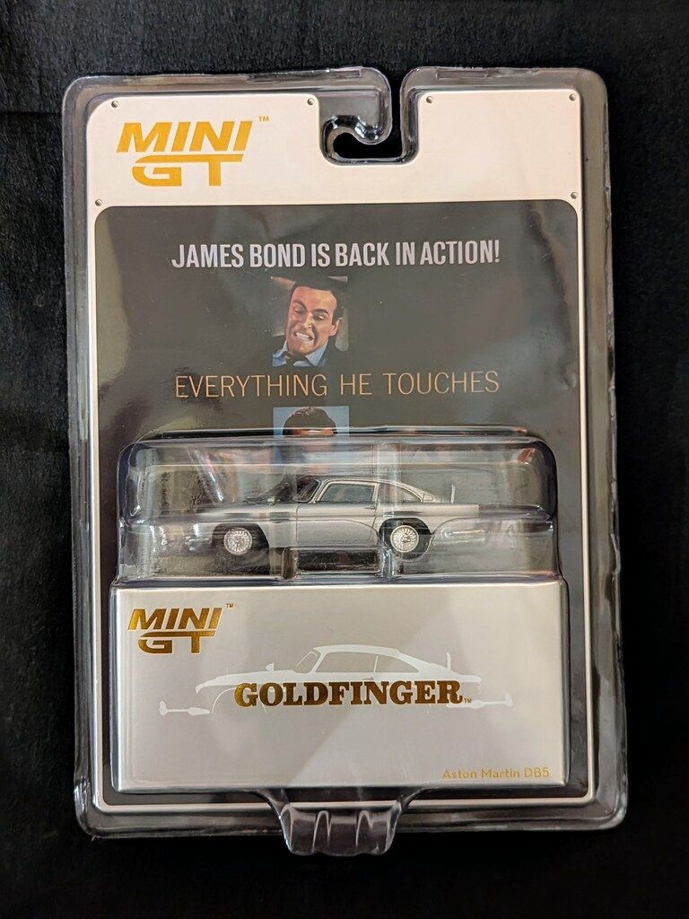 TSM 1/64 MINI GT MGT00900007E アストンマーチン DB5 「ゴールド