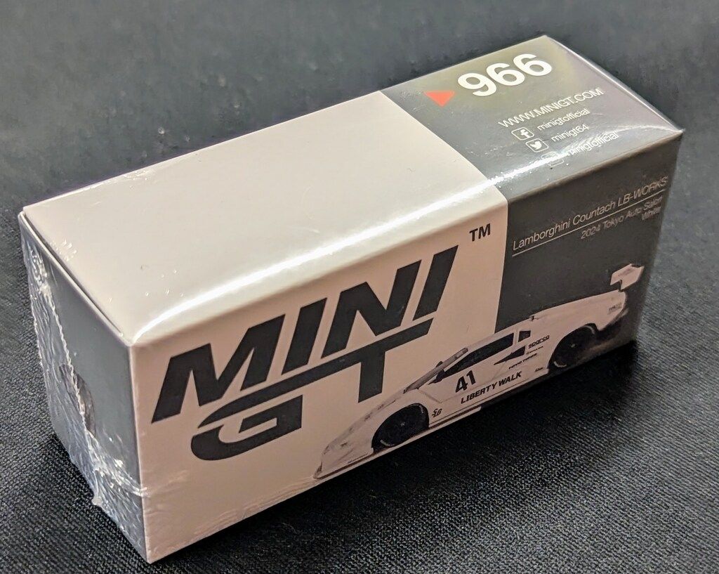 TSM MODEL 1/64MINI GT ランボルギーニ カウンタック LB-WORKS 東京
