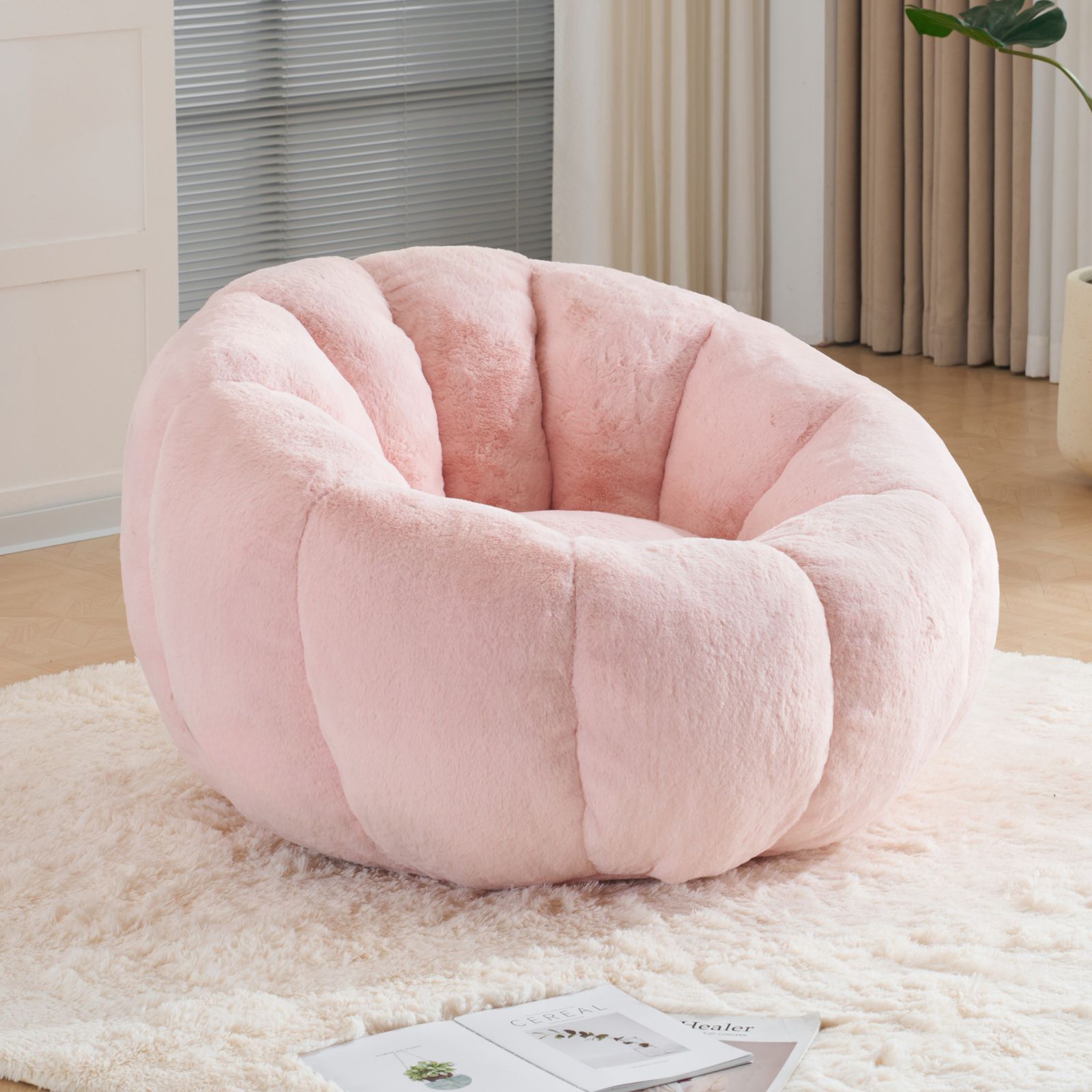 【一人掛けソファ ピンク】 クッションソファー 圧縮梱包 フロアソファー 数量限定セール」 ソファ 全新品 】圧縮ソファ クッションソファー