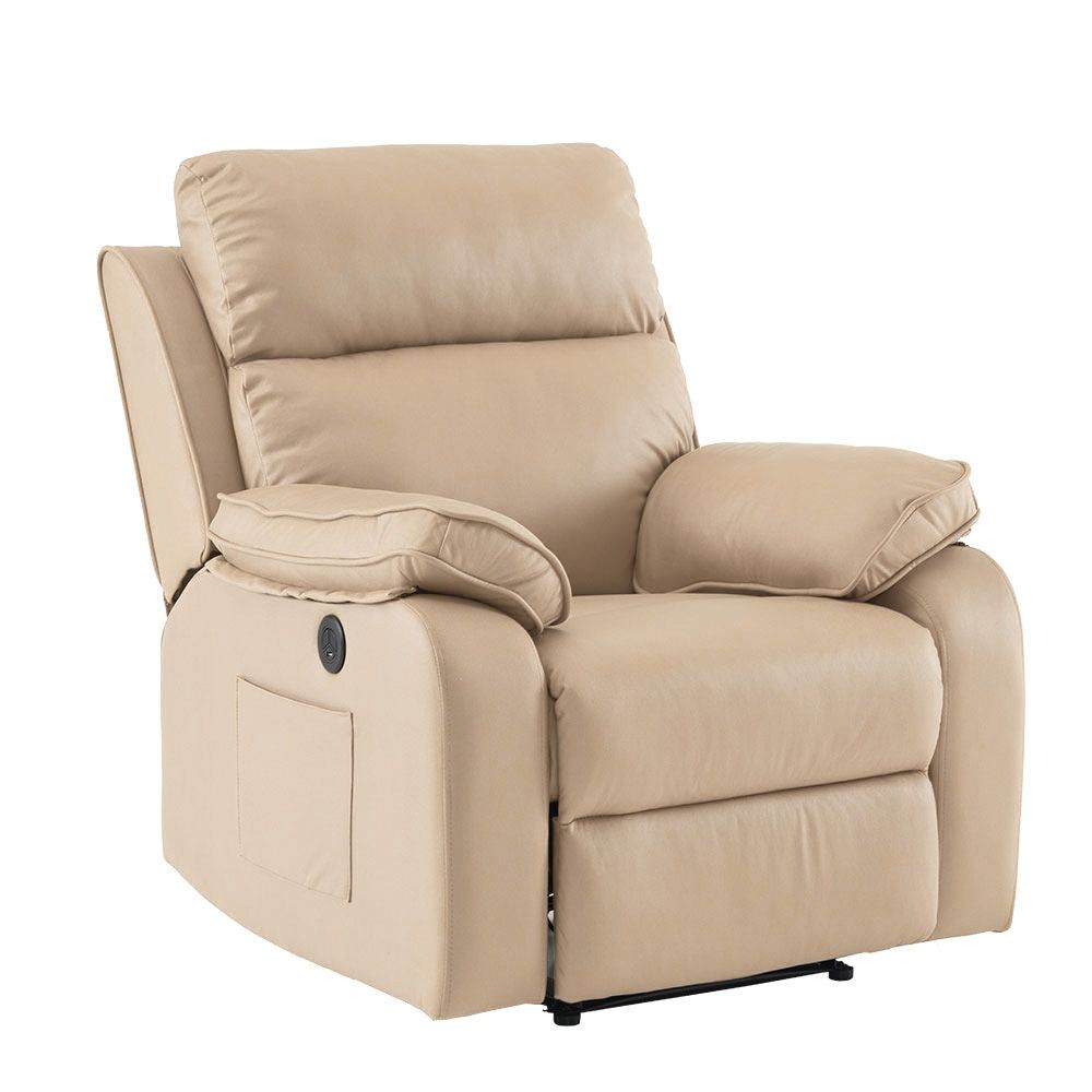 リクライニングソファー 電動リクライニングソファ オットマン一体型 1