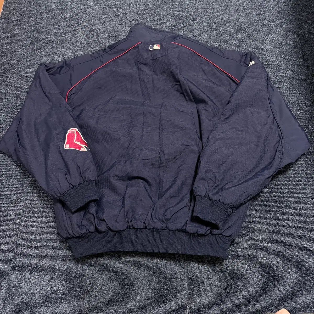 【美品】マジェスティック　ボストンレッドソックス　トラックジャケット マジェスティック ボストン レッドソックス ジャケット - メルカリ