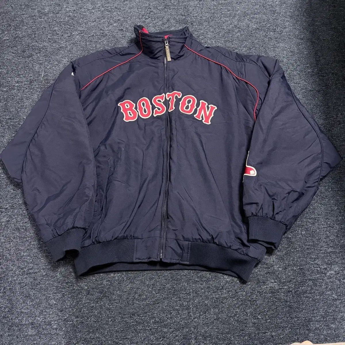 美品　ボストン・レッドソックス BOSTON Majestic ジャケット マジェスティック ボストン レッドソックス ジャケット - メルカリ