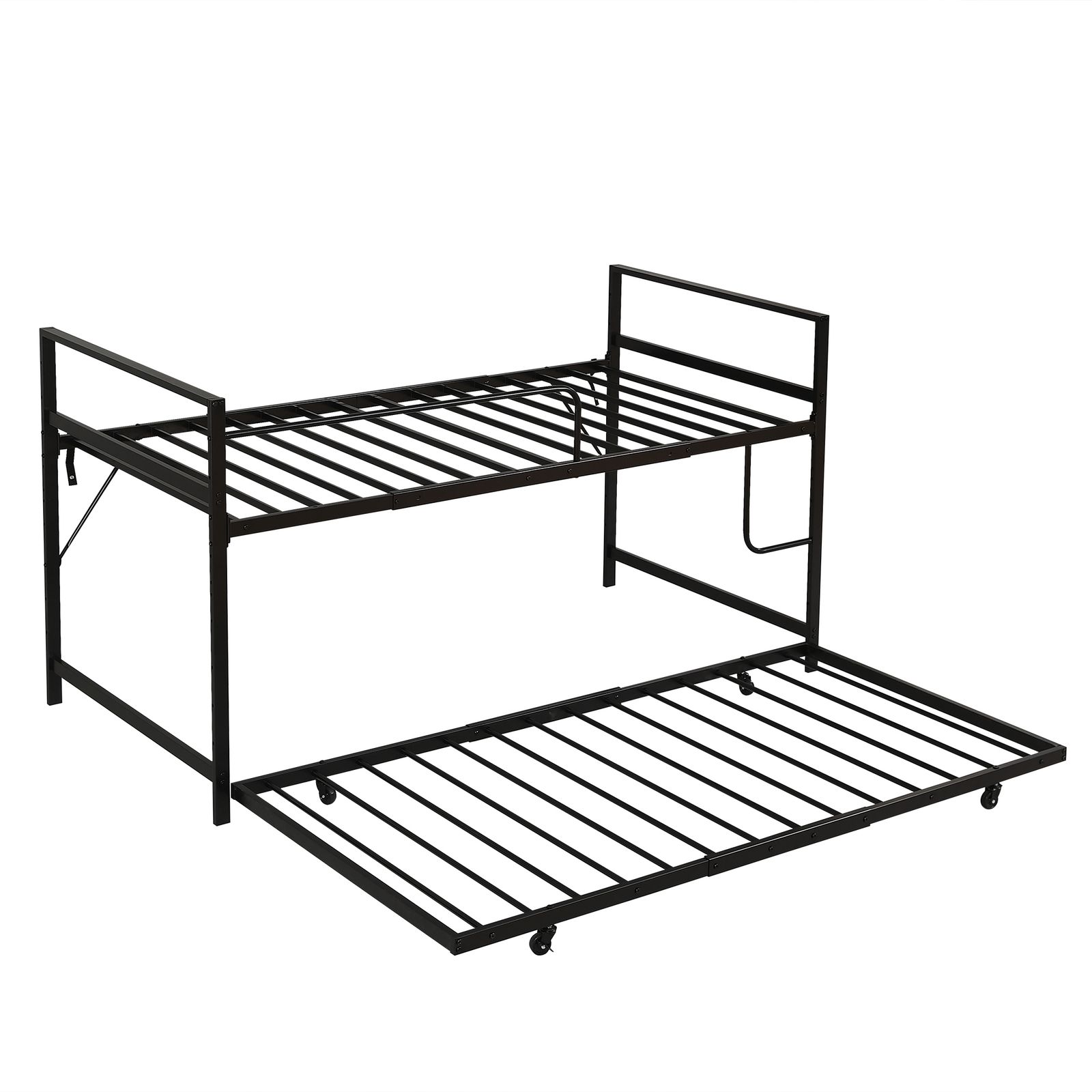 【高さ110cm】ロフトベッド シングル パイプベッド ロータイプ 収納付き BTM ロフトベッド シングル パイプベッド ロータイプ 収納付き 収納棚