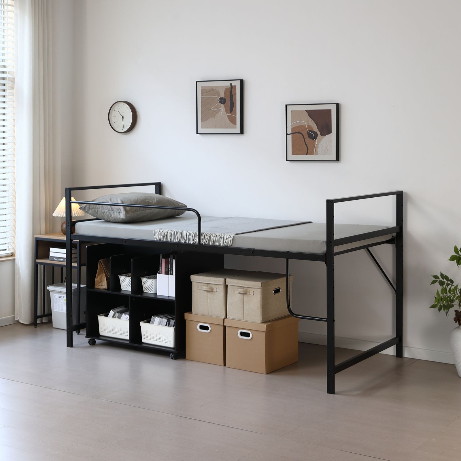 高さ110cm】ロフトベッド 高いベッド 親子ベッド パイプベッド