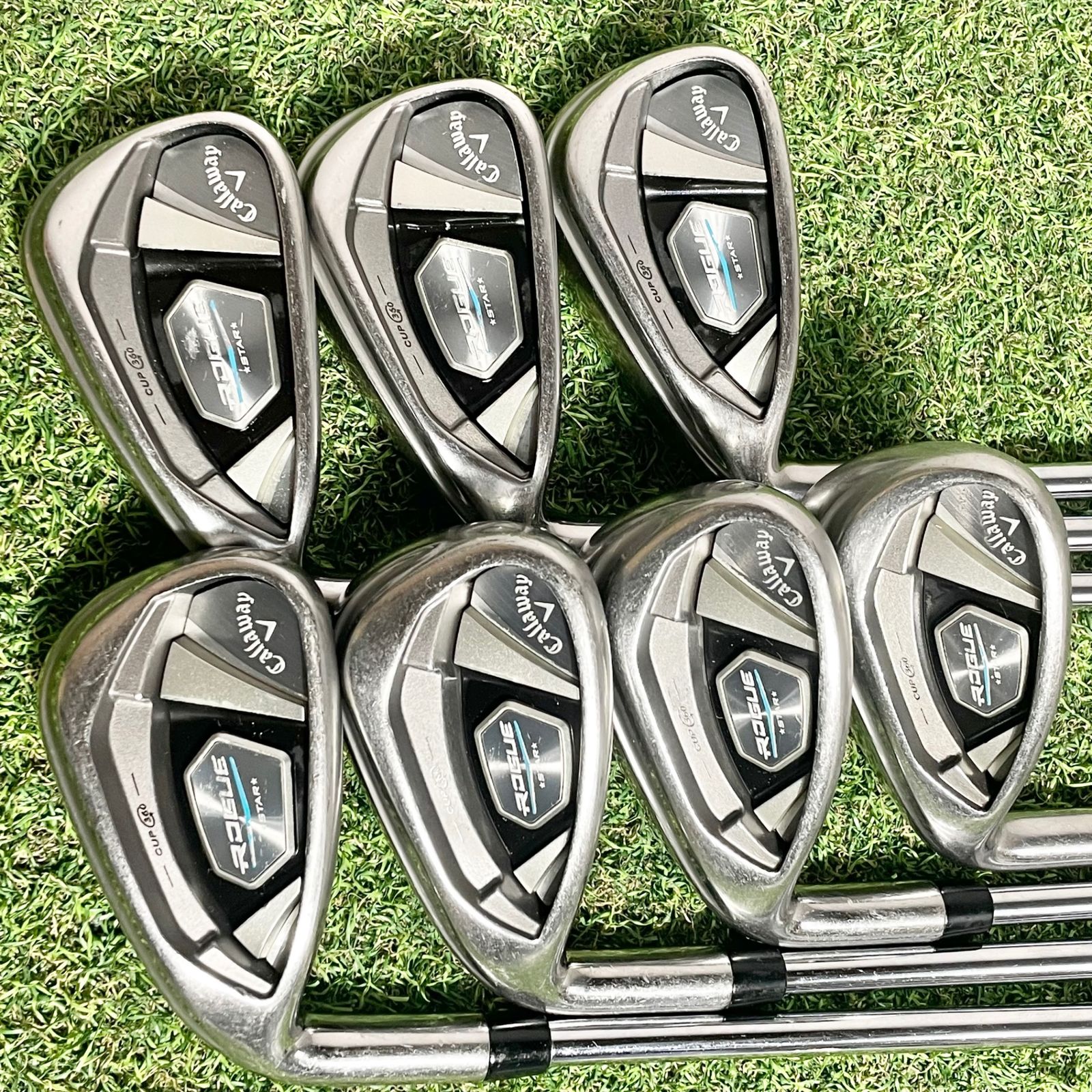 Callaway Rogue Star アイアンセット 7本　＊レフティ＊ レフティ キャロウェイROGUE STAR ローグスターアイアンセット7本 S